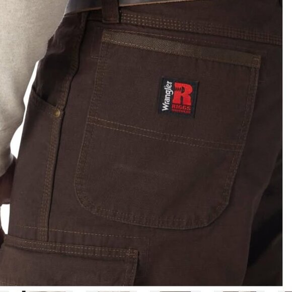NWT Wrangler RIGGS‎ Workwear Ripstop Ranger Pants 40 x 30 Black - Picture 5 of 12